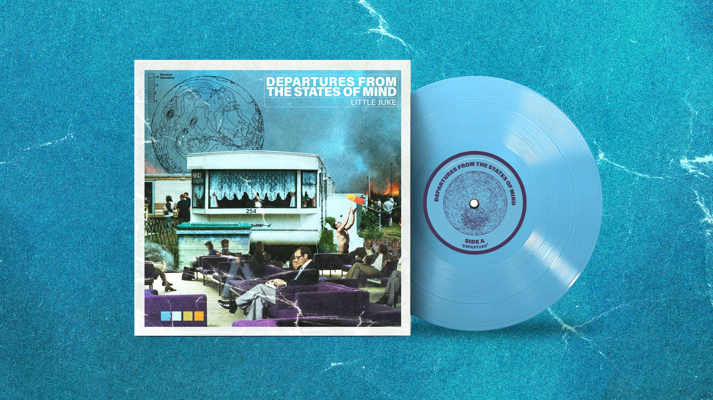 Little Juke - Departures From The State of Mind - LP - Baby Blue