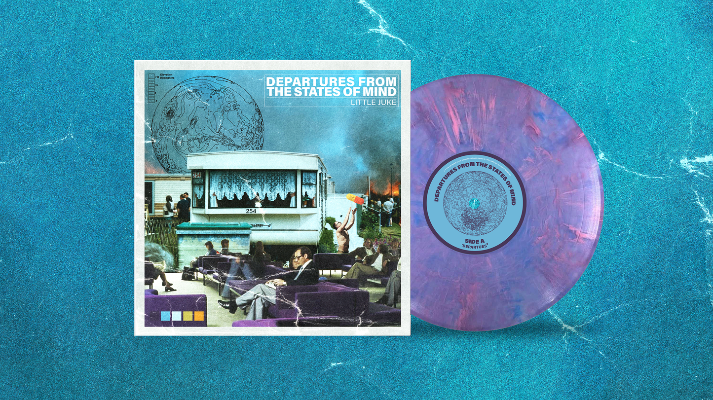 Little Juke - Departures From The States of Mind - LP - LTD Edition Marble Vinyl